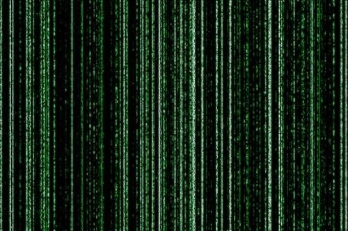 Lines of code from the matrix