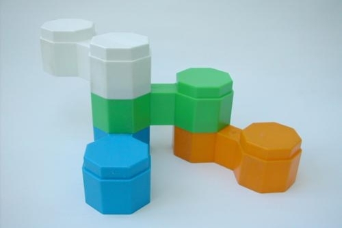 Blocks put together to make a module
